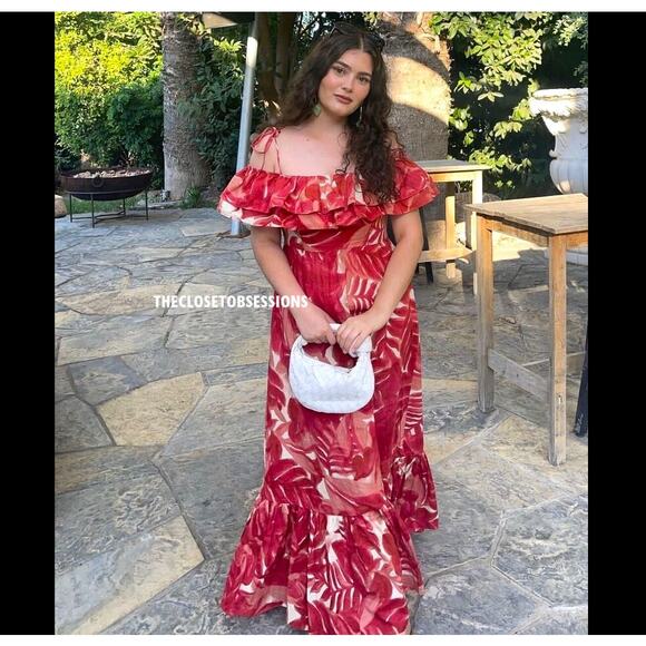 ZARA BLOGGER FAVE!!! Maxi Dress with Ruffled Hem NWT - Picture 11 of 16